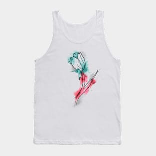 Watercolour Tulip_1 Tank Top